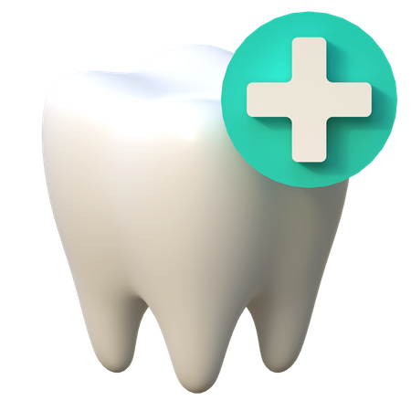 Healthy Tooth 3D Icon