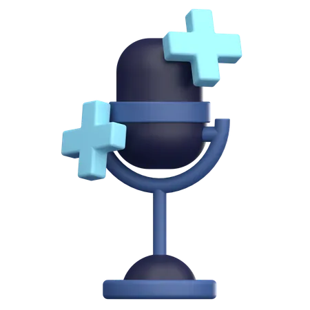 Healty Podcast  3D Icon