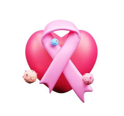 Hear Cancer  3D Icon