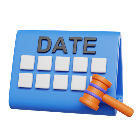 Hearing Date  3D Icon