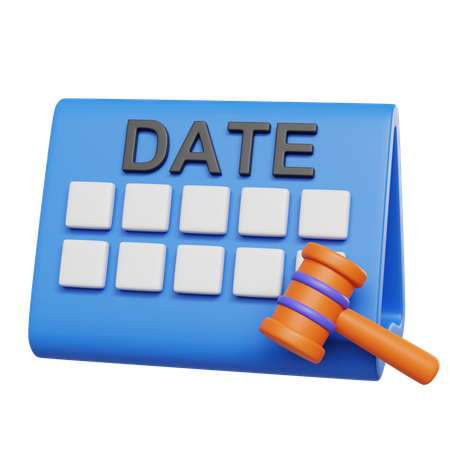 Hearing Date  3D Icon