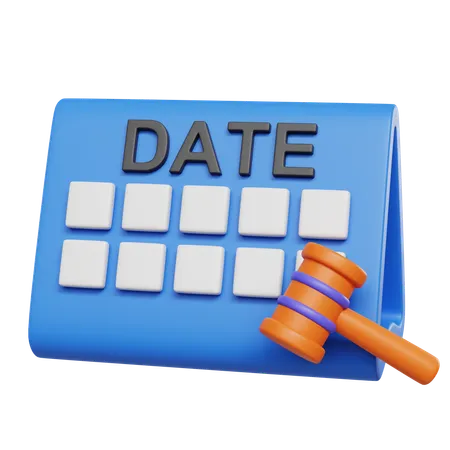 Hearing Date  3D Icon