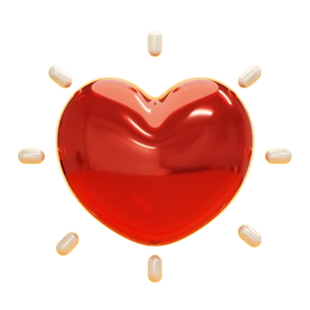 HEART  3D Icon