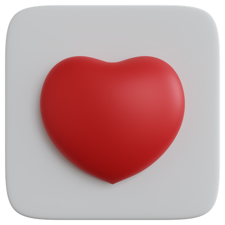 Heart  3D Icon