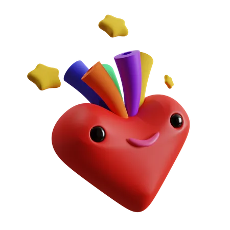 Heart  3D Icon