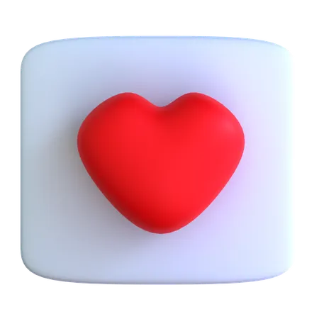 Heart  3D Icon