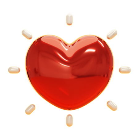 HEART  3D Icon