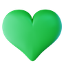green heart 3ds