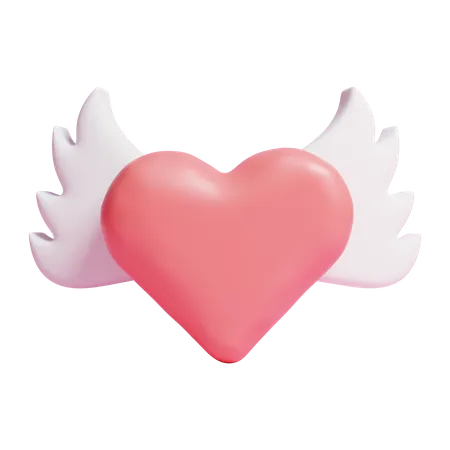 3 D Valentines Day Love Shape Icon Or 3 D Red Heart Shape Icon 3D Icon
