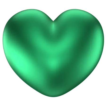 Heart Abstract Shape  3D Icon