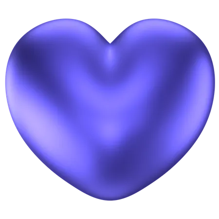 Heart Abstract Shape  3D Icon