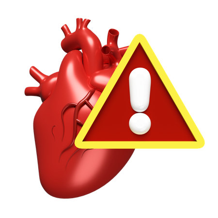 Heart Alert  3D Icon