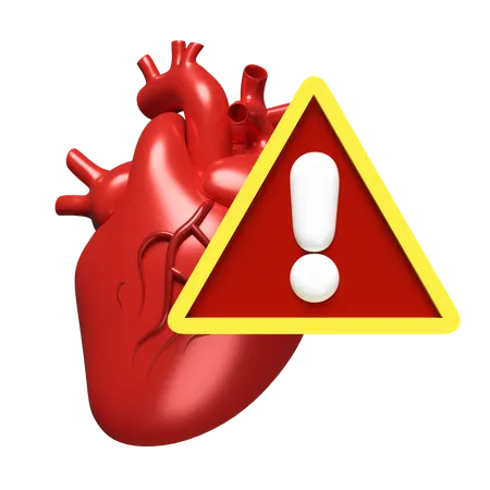 Heart Alert  3D Icon