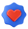 Heart Badge