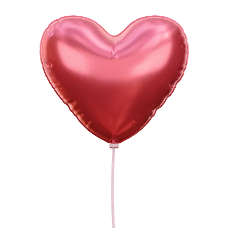 Heart Ballon 3D Icon