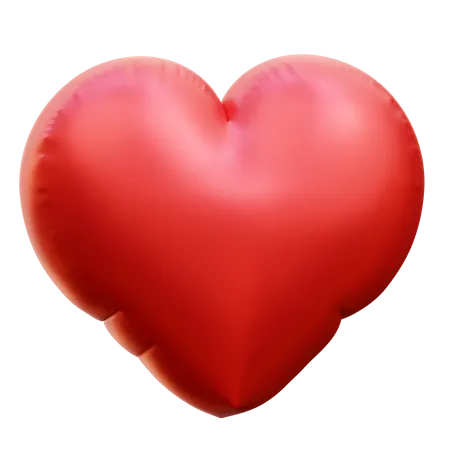 Heart Balloon  3D Icon