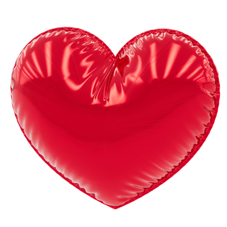 Heart Balloon  3D Icon