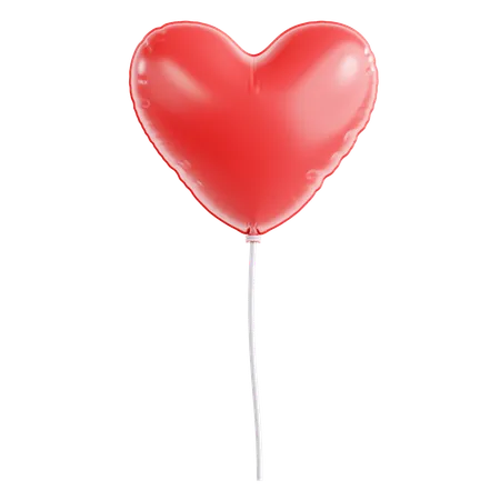 Heart Balloon  3D Icon