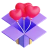 Heart Balloon Gift