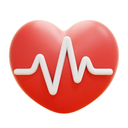 HEART BEAT  3D Icon