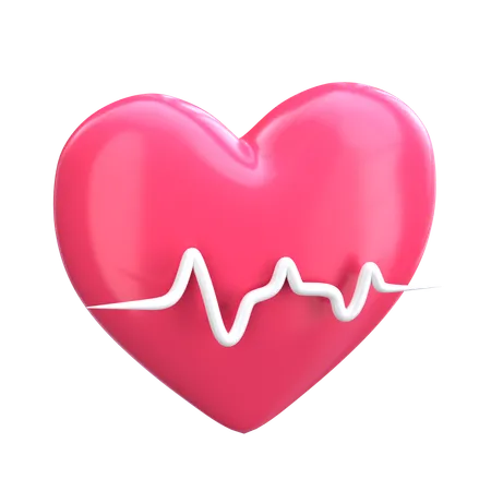 Heart Beat 3 D Pregnancy Icon 3D Icon