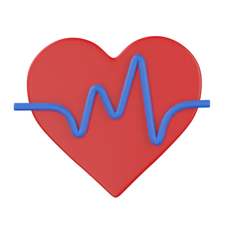 Heart Beat  3D Icon