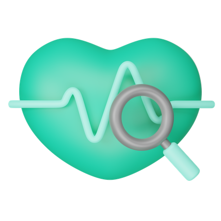 Heart Beat  3D Icon