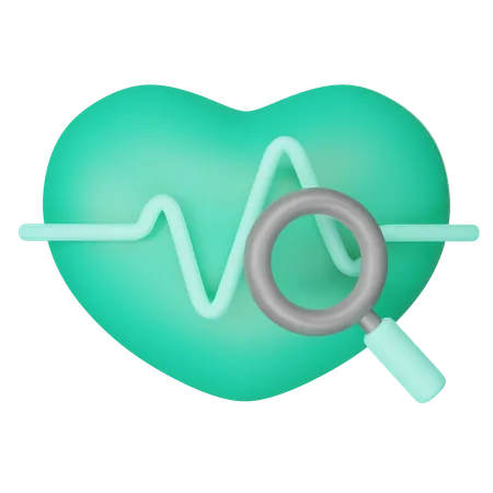 Heart Beat  3D Icon