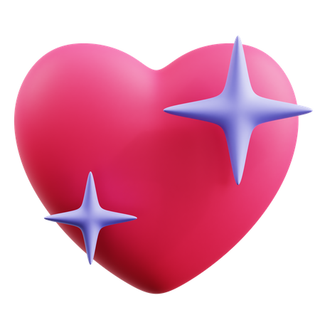 Heart Blinks  3D Icon