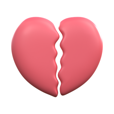 HEART BREAK  3D Icon