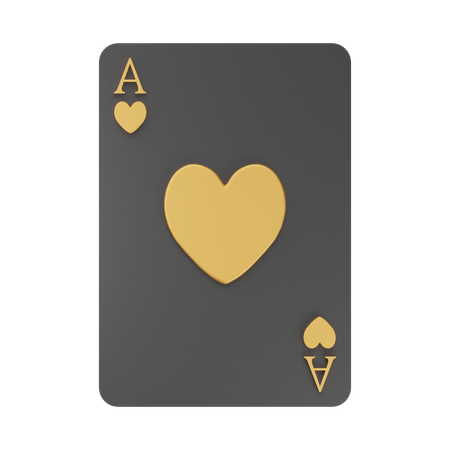 Heart Card  3D Icon