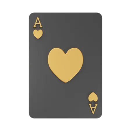 Heart Card  3D Icon