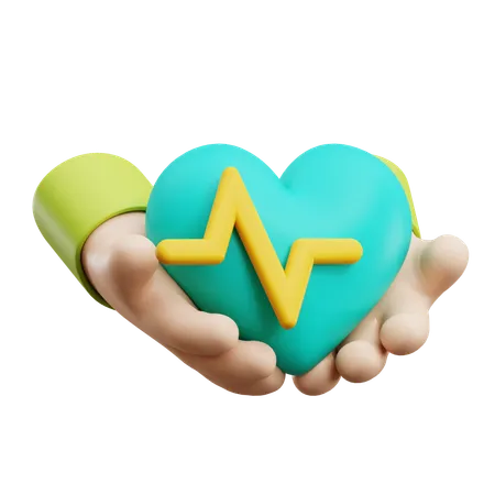 Heart Care  3D Icon