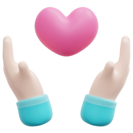 Heart Care  3D Icon