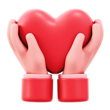 Heart Care  3D Icon