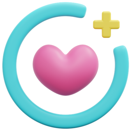 Heart Care  3D Icon