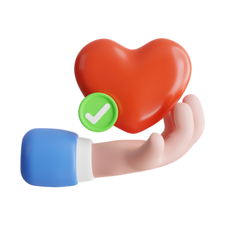 Heart Care  3D Icon