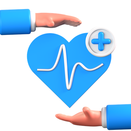 Heart Care  3D Icon