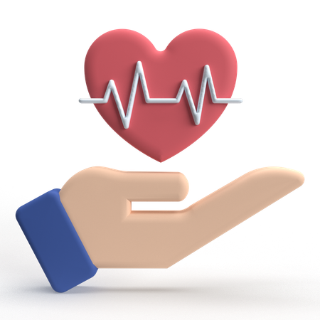 Heart Care  3D Icon