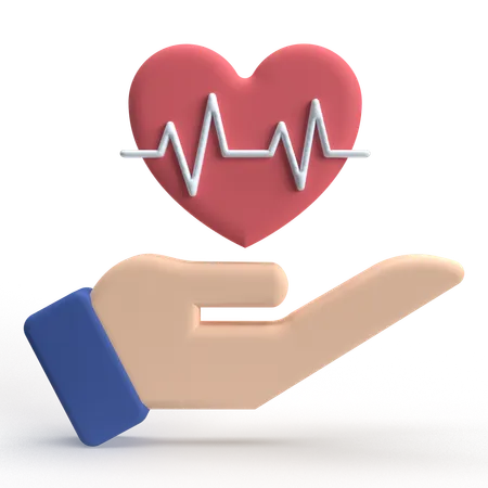 Heart Care  3D Icon