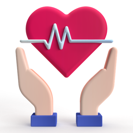 Heart Care  3D Icon