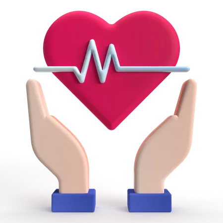 Heart Care  3D Icon