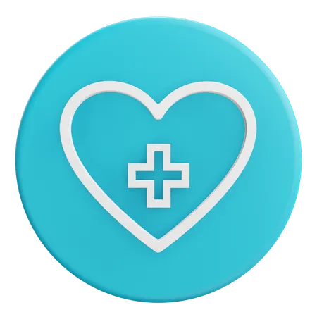 Heart Care  3D Icon