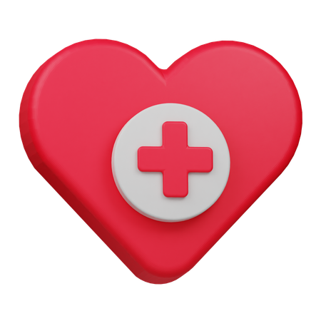 Heart Care  3D Icon