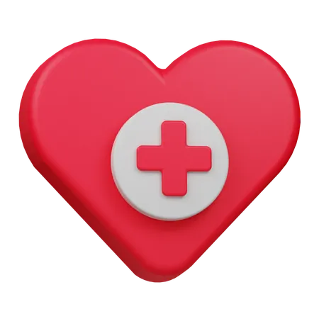 Heart Care  3D Icon