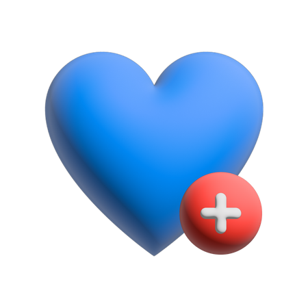 Heart Care  3D Icon