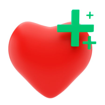 Heart Care 3D Illustration