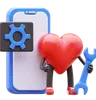 Heart Character Maintenance Mobile Application