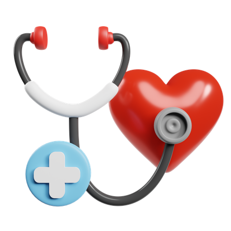 Heart Checkup  3D Icon