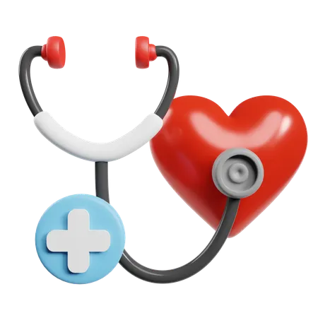 Heart Checkup  3D Icon